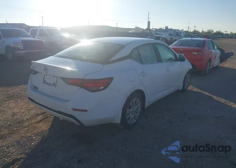 2020 Nissan Sentra S Xtronic Cvt from USA, damaged, VIN 3N1AB8BV6LY256324